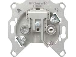 Gira 004600, телевизионная TV розетка, оконечная, EDU04F