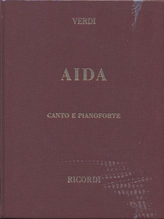 Verdi. Aida Klavierauszug (it/dt) Твердый переплет