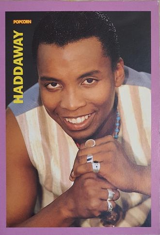 Haddaway Музыкальные открытки, Original Music Card, винтажные почтовые  открытки, Intpressshop