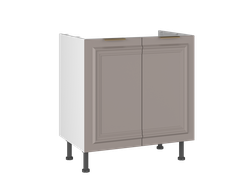 Кухня ФЬЮЖН - Стол СМ-80 2-дверный мокко