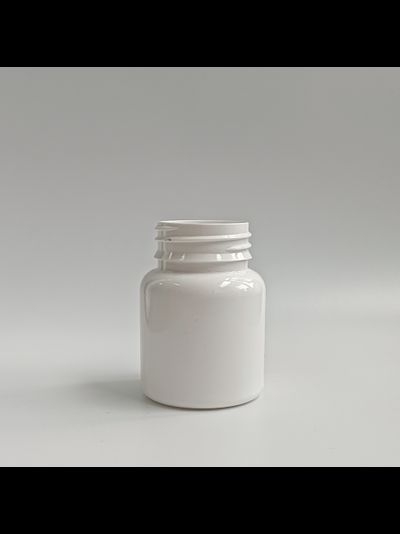 Банка ПЭТ 75мл/37мм, белая, арт.2129