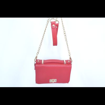 Leather Country сумка Италия красная