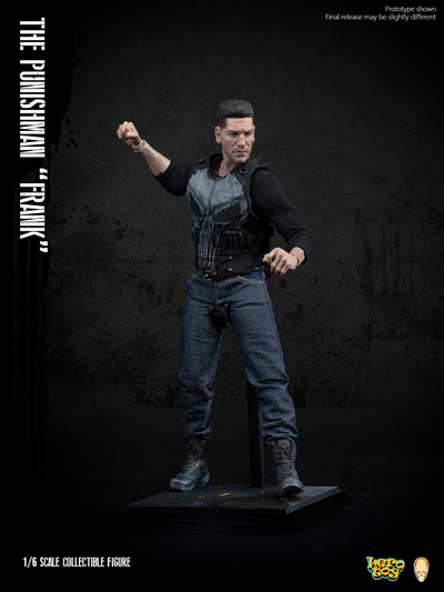 Каратель (Джон Бернтал, The Punisher) - КОЛЛЕКЦИОННАЯ ФИГУРКА 1/6 scale The Punishman Frank (FP008A) - Hero Toy + Facepool