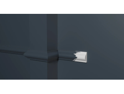 Молдинг Decor Dizain DD10, дюрополимерный, влагостойкий, под покраску, длина 2 м