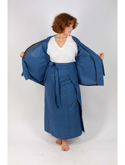 Костюм кимоно с юбкой "Центр Души"