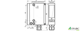 Оптический датчик OV IT61P5-43P-R1000-LZ