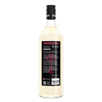 Сироп Spoom Миндаль, 1 л (для кофе, коктейлей и десертов)