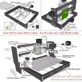 Фрезерный станок CNC-3018Pro-40W