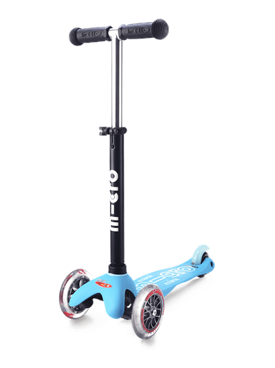 Самокат MICRO Mini 2Go Deluxe голубой