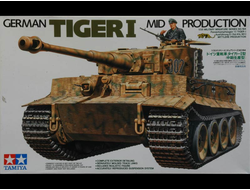 Сборная модель: (Tamiya 35194) Германский танк TIGER I (Mid.Prod.)