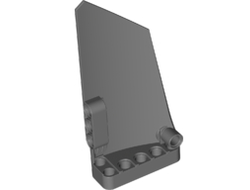 Technic, Panel Fairing #17 Large Smooth, Side A, Dark Bluish Gray (64392 / 6215178 / 6435024)