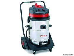 Пылеводосос PANDA 623 INOX 2 турбины*1400Вт, 220В, 400м3/ч, бак 78л (на тележке)
