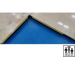 Помост для художественной гимнастики 13.7х13.7 м, влагостойкая фанера, шип паз на планках СТ DNN