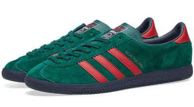 Adidas Gazelle Green (Зеленые) Арт2 сбоку