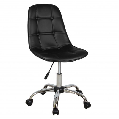 Стул полубарный «Крейг», WX-980 (черный)