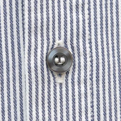 Рубашка Prison Blues® HICKORY WORK SHIRT [Молния/Короткий рукав]