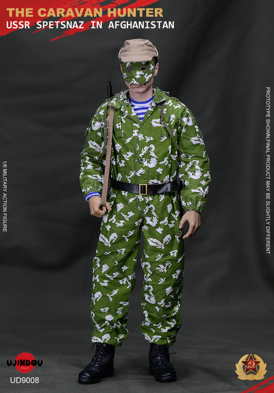 Советский боец спецназа в Афганистане (Охотник за караванами) - Коллекционная ФИГУРКА 1/6 The Caravan Hunter Ussr Spetsnaz In Afghanistan (UD9008) - UJINDOU