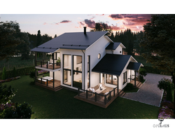 Комплект дома Lakka Haukansilma- 247 м²