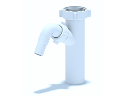 Отвод стир. машины 1 1/2"*40 М140 [4618]