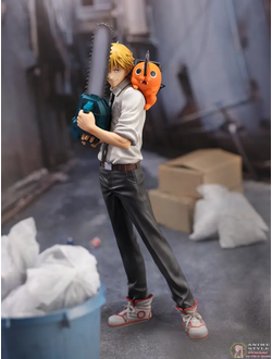 Фигурка 1/7 Дэндзи (Denji, Pochita S-Fire)