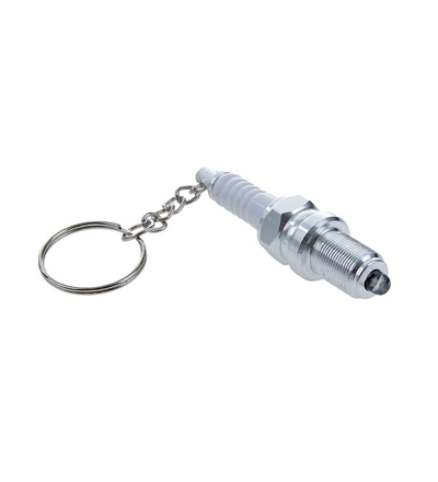 Брелок «Свеча зажигания с фонариком», металл ХРОМ