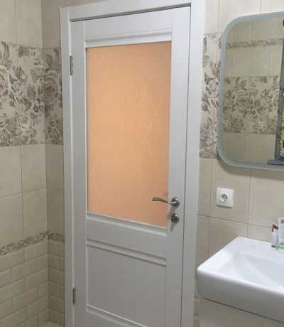 АЛЬБЕРО. РИМ. VINYL (ВИНИЛ) ВАНИЛЬ/ СТЕКЛО ХУДОЖЕСТВЕННОЕ