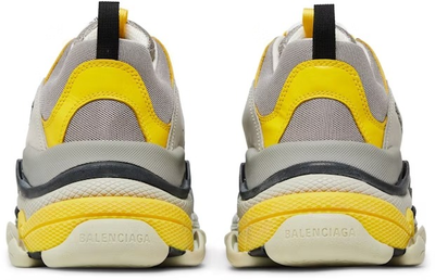 Balenciaga Triple S Light Grey Yellow