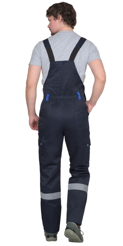 Костюм ТИТАН куртка, п/к синий с васильковым и СОП