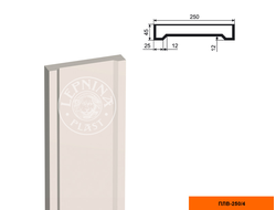 Тело фасадной пилястры из пенополистирола с покрытием LEPNINAPLAST-FASAD (Лепнинапласт-фасад) ПЛВ-250/4