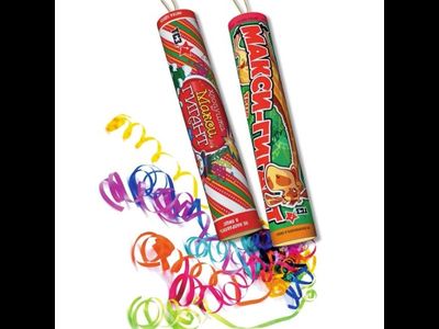 Хлопушка Макси-Гигант (серпантин)