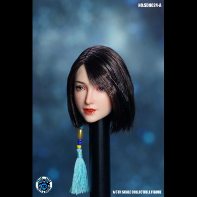 Женская голова (скульпт) - Юна (Final Fantasy X) - 1/6 scale Female Head Sculpture (SDH024A) - SUPER DUCK
