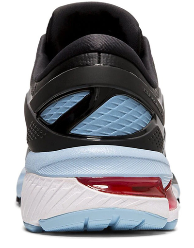 Asics Gel Kayano 26 Черные с голубым