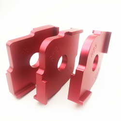 Шаблон для скругления углов фрезером (комплект из 3ех шт.)