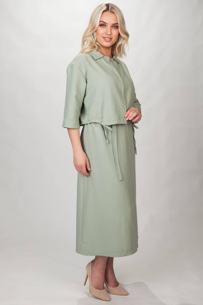 Жакет 4387 _ Юбка 179 мята