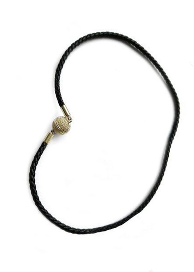 (АРТИКУЛ: 6571/52) БРАСЛЕТ ЖЕНСКИЙ, КОЖА, МЕТАЛЛ "ЗОЛОТО", МЕЛКИЕ СТРАЗЫ, НА МАГНИТЕ