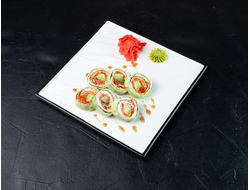 Грин ролл с лососем