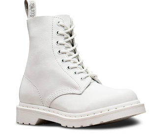 Dr Martens Pascal Virginia Mono Optical White