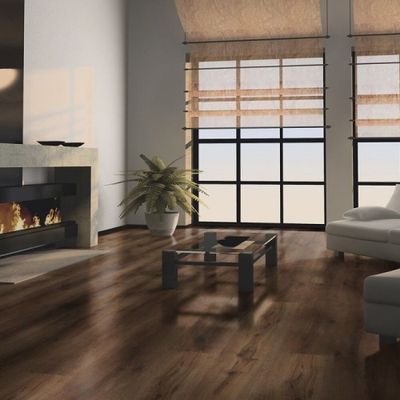 Виниловый пол Wineo 800 Wood XL Santorini Deep Oak DB00061 клеевой