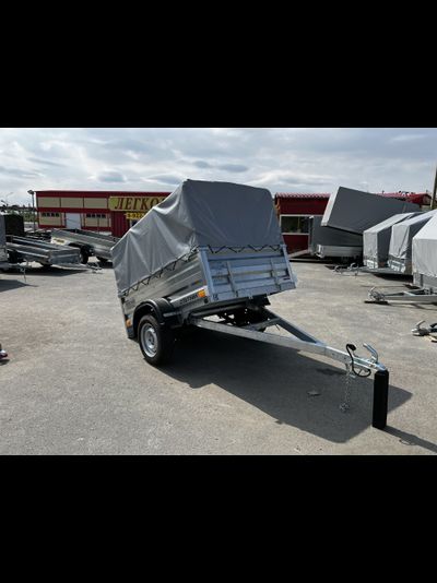 Прицеп «Спутник PRO» (1900x1200x480) увеличенный борт, оцинкованная рама, с силовым подрамником