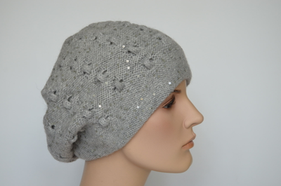 Итальянский головной убор Vizio Collezione вязаный