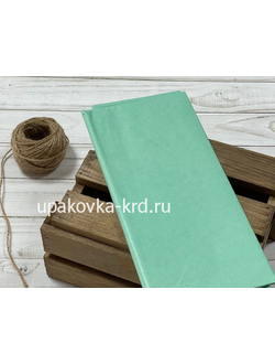 ТИШЬЮ (УПАКОВКА 10 ЛИСТОВ) 50*65СМ. светло-зеленый