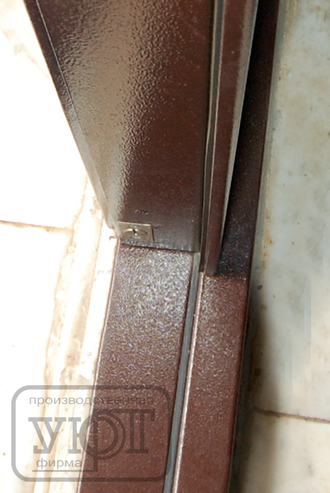 №43. Стальная входная дверь с терморазрывом + арочная фрамуга