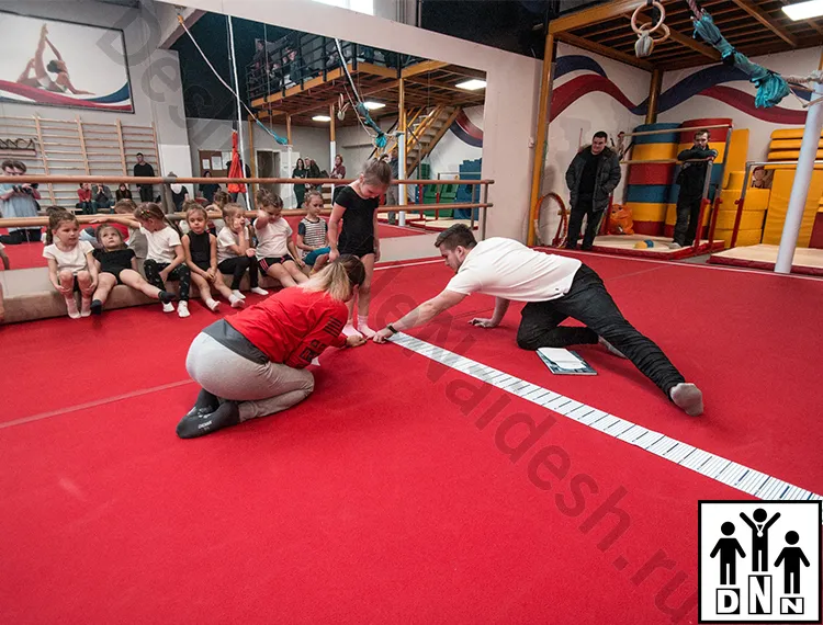 Помост гимнастический на пружинной основе. Томск,  Реактор