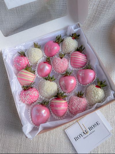 Набор клубники в шоколаде 16 шт