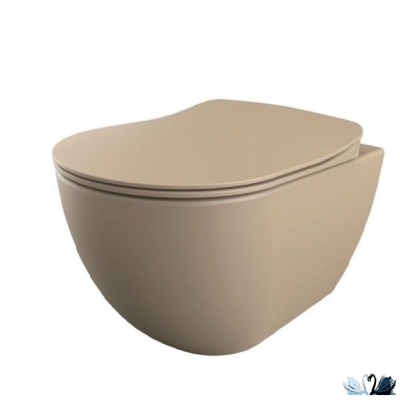 Унитаз Creavit Free FE320-11CM00E-0000 Cappucino подвесной, бежевый