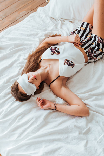 Шелковая пижама "Еноты"