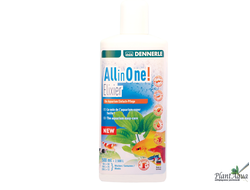Dennerle All in One! Elixier - добавка-удобрение для комплексного ухода за аквариумом с растениями, 500мл