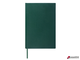 Ежедневник недатированный А5 (138×213 мм) BRAUBERG «Select», балакрон, 160 л., зеленый. 123431