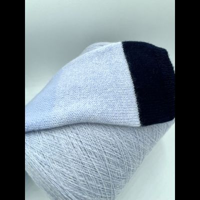 LINSIEME art. MATIS  (Линсиеме арт. Матис) 90% Merinos Extrafine Supergeelong (Меринос экстрафайн), 10% Сashmere (Кашемир) Nm. 2/30 1500 метров в 100 гр. цв. 2280 бледно-голубой меланж