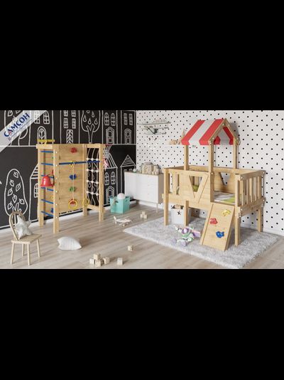 Кровать-Чердак Базз